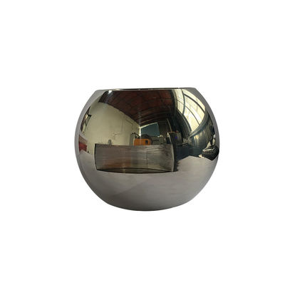 DN5-DN12 Straight-through Floating Valve Ball with Corrosion Resistance and Silver Finish in 304/316L Stainless Steel