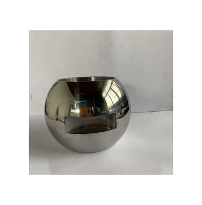 Customized Straight-through Mirror Polished Surface 201 Stainless Steel Valve Ball for Floating Straight Through Valve