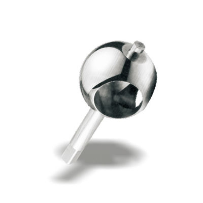 Valves Spare Parts 201/304/316L Stainless Steel Long-handled Ball for Durable and Corrosion Resistant Applications