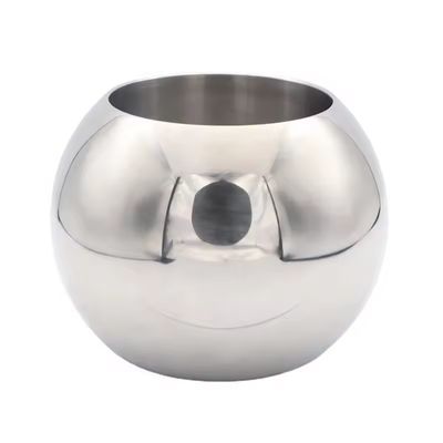 DN40 Stainless Steel Half Round Ball Valve 316L Straight Through Floating Valve for Water Management Regulation Stoppage