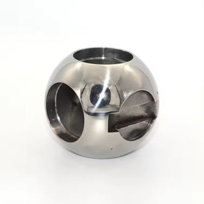 V-Shaped Stainless Steel Valve Ball with Superior Mirror Polished Surface