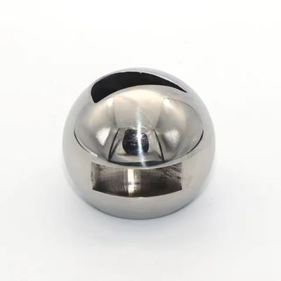 V-Shaped Stainless Steel Valve Ball with Superior Mirror Polished Surface