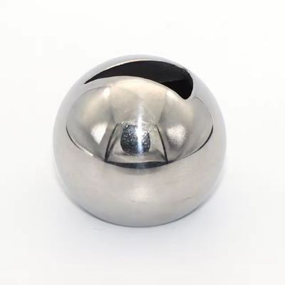 V-Shaped Stainless Steel Valve Ball with Superior Mirror Polished Surface