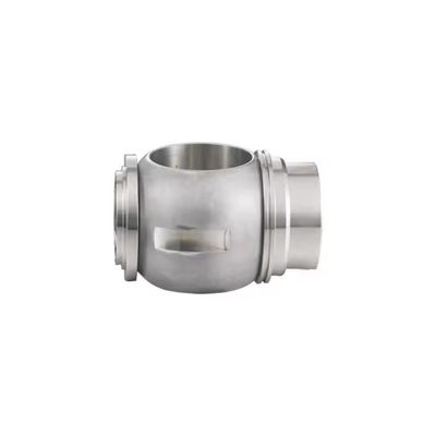 Customized Support OEM Silver Stainless Steel Hard Seal Valve Ball with Valve Seat 201/304/316L from ISO Certified