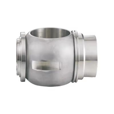 Corrosion Resistant DN80 Stainless Steel 304 Hard Seal Valve Ball With Valve Seat Customized for Your OEM Support and Needs