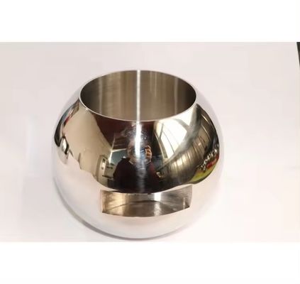 Sliver 201/304/316L Stainless Mini Ball Valve with Straight-through Design and Mirror Polished Surface