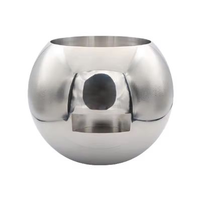 Sliver 201/304/316L Stainless Mini Ball Valve with Straight-through Design and Mirror Polished Surface