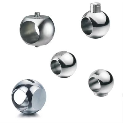Corrosion Resistance V-Shaped Balls Stainless Steel 3 Way Ball Valve Customized