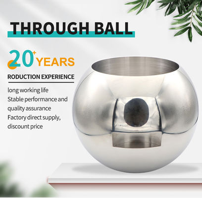 Mirror Polished Surface Stainless Steel Ball Valve for Guaranteed Valves Spare Parts OEM Support Straight-through Design