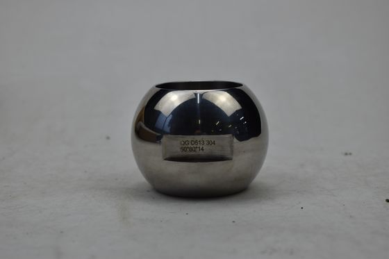 National Standard DN25 Adjustable One Piece Ball Valve Accessories with Corrosion Resistance in Mirror Polished Surface