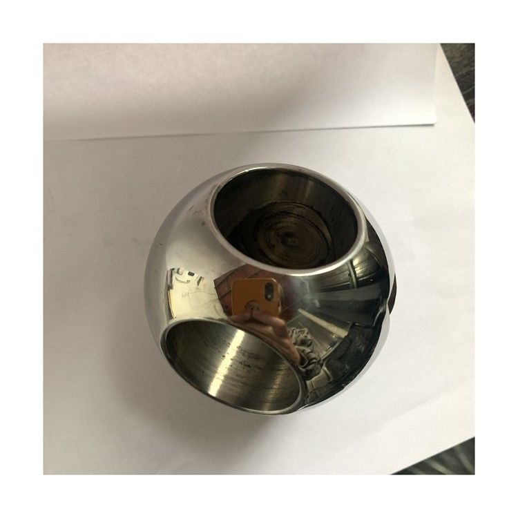 Valve Ball Silver DN50 for Valves Spare Parts L Through Customized Product ISO Certificate