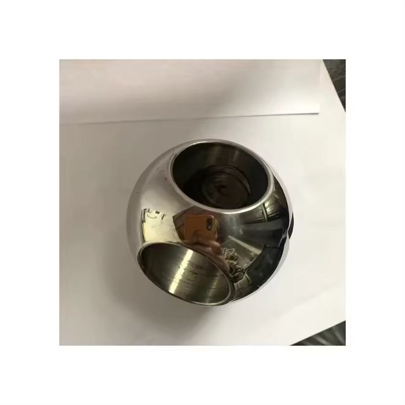 ISO Certified DN50 Stainless Steel Gate Valve Accessories with Mirror Polished Surface and Small Metal Spare Ball