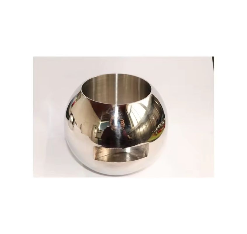 Sliver 201/304/316L Stainless Mini Ball Valve with Straight-through Design and Mirror Polished Surface