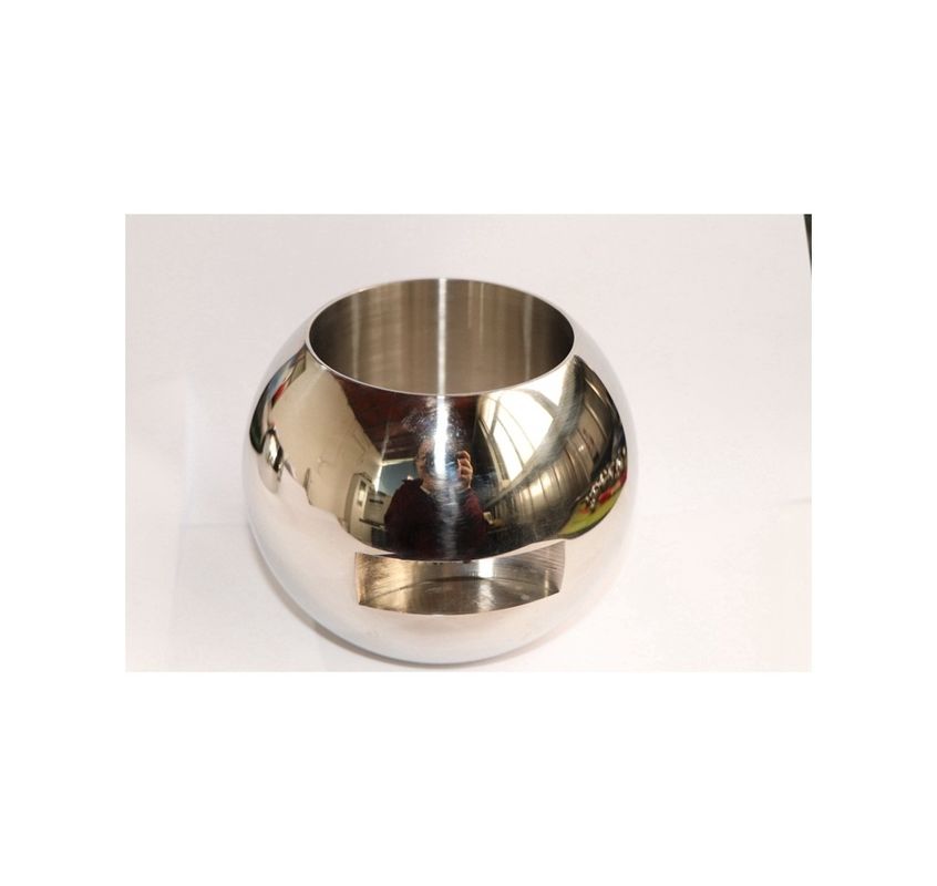 Valves Spare Parts Adjustable One Piece Ball Valve with Straight-through Design and Mirror Polished Surface in 201/304/316L