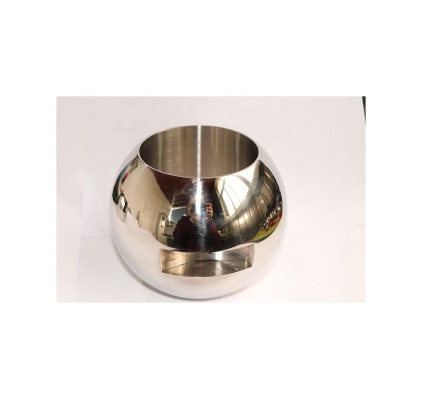 DN25 Stainless Steel 316L Floating Straight Through Valve Ball with Customized OEM Support and Mirror Polished Surface